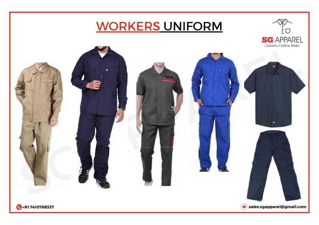 SG Apparel workers uniform